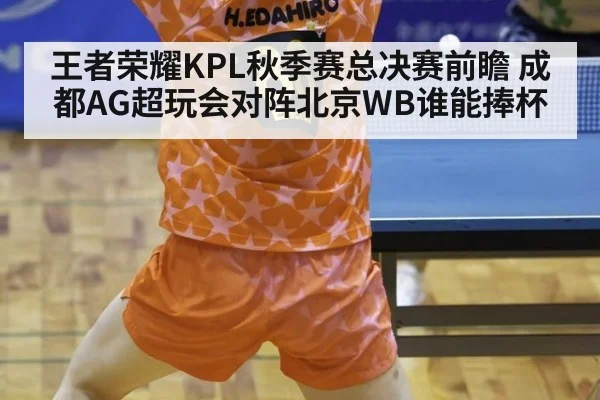 王者荣耀KPL秋季赛总决赛前瞻 成都AG超玩会对阵北京WB谁能捧杯